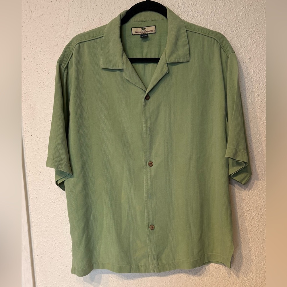 Tommy Bahama Green Men's Shirt